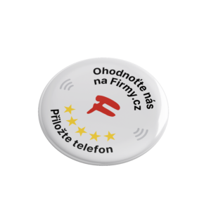 Firmy.cz NFC štítek Ø5 cm